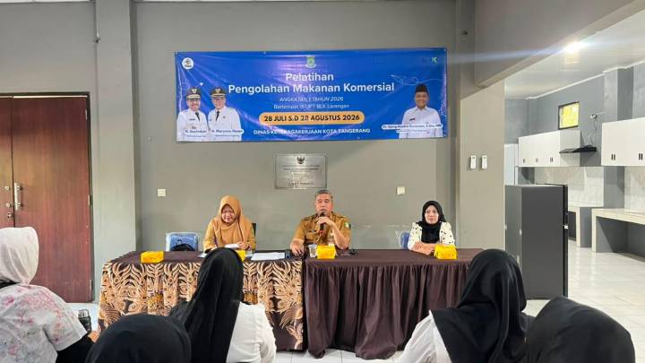 BLK Kota Tangerang Buka Pelatihan Makanan Komersial untuk Ciptakan Tenaga Kerja dan Pengusaha Kuliner BLK Kota Tangerang Buka Pelatihan Makanan Komersial untuk Ciptakan Tenaga Kerja dan Pengusaha Kuliner