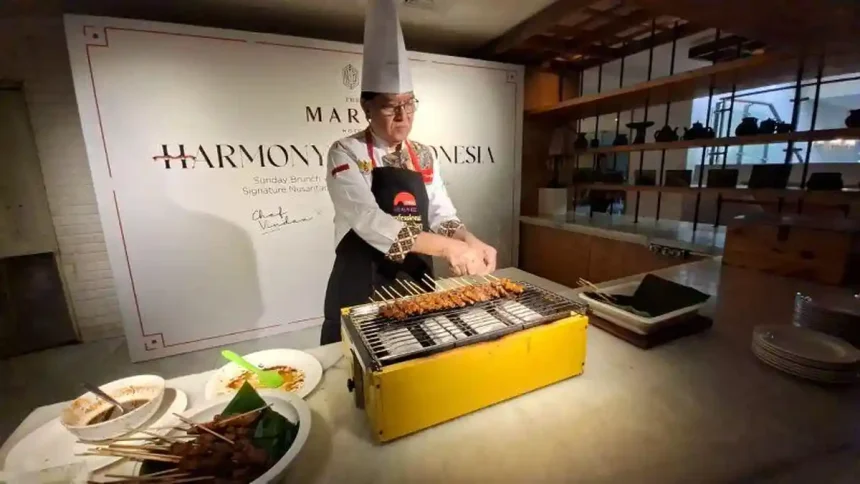 Chef Vindex Hadirkan Sensasi Sate Rembiga dan Ayam Cincane di Depok