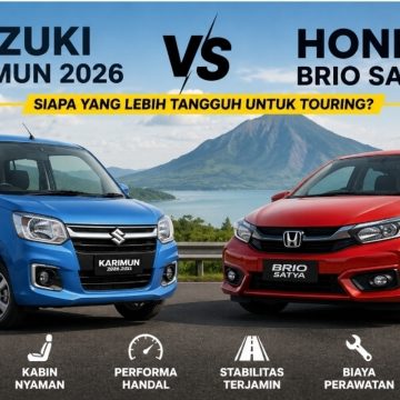 City Car untuk Touring: Perbandingan Suzuki Karimun 2026 vs Honda Brio Satya