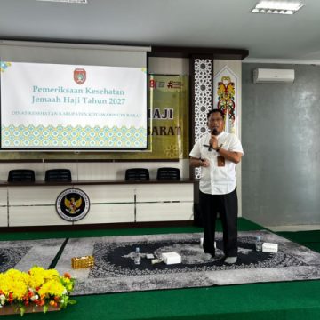 Dinkes Kobar Bekali Calon Jemaah Haji 2027 dengan Edukasi Kesehatan Dinkes Kobar Bekali Calon Jemaah Haji 2027 dengan Edukasi Kesehatan
