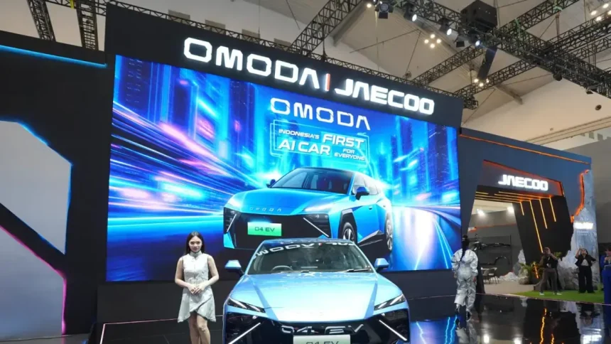 OMODA O4 EV Melantai Global di Indonesia: Mobil Pintar Bertenaga AI Siap Mengaspal