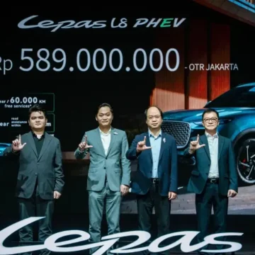 SUV PHEV LEPAS L8 Resmi Meluncur, Hanya Rp 589 Juta dengan Jarak Tempuh 1.300 Km SUV PHEV LEPAS L8 Resmi Meluncur, Hanya Rp 589 Juta dengan Jarak Tempuh 1.300 Km