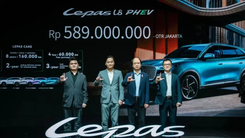 SUV PHEV LEPAS L8 Resmi Meluncur, Hanya Rp 589 Juta dengan Jarak Tempuh 1.300 Km