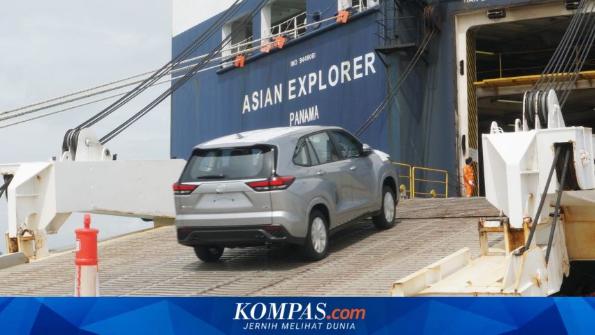 Toyota Kokoh di Puncak: Kuasai Dominasi Ekspor Mobil Indonesia