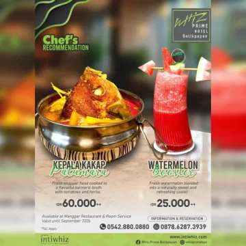 Whiz Prime Hotel Balikpapan Hadirkan Kelezatan Kepala Kakap Palumara, Sajian Khas Nusantara Whiz Prime Hotel Balikpapan Hadirkan Kelezatan Kepala Kakap Palumara, Sajian Khas Nusantara