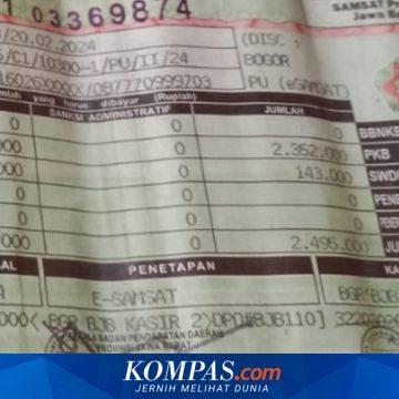 16 Provinsi Gelar Pemutihan Pajak Kendaraan pada Agustus 2026, Cek Daftarnya