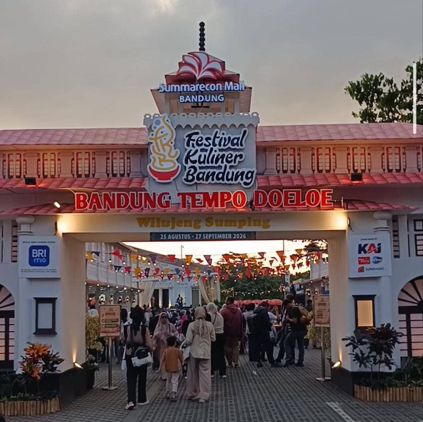 88 Tenant Legendaris Bandung Meriahkan Festival Kuliner di Sumaba