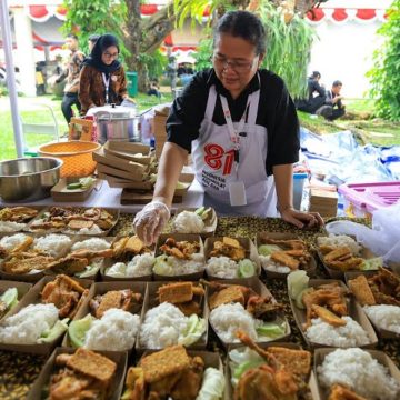 Aneka Kuliner Nusantara Meriahkan Perayaan Kemerdekaan di Istana