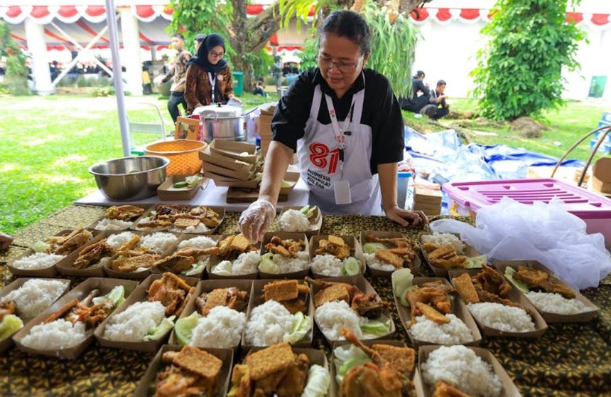 Aneka Kuliner Nusantara Meriahkan Perayaan Kemerdekaan di Istana