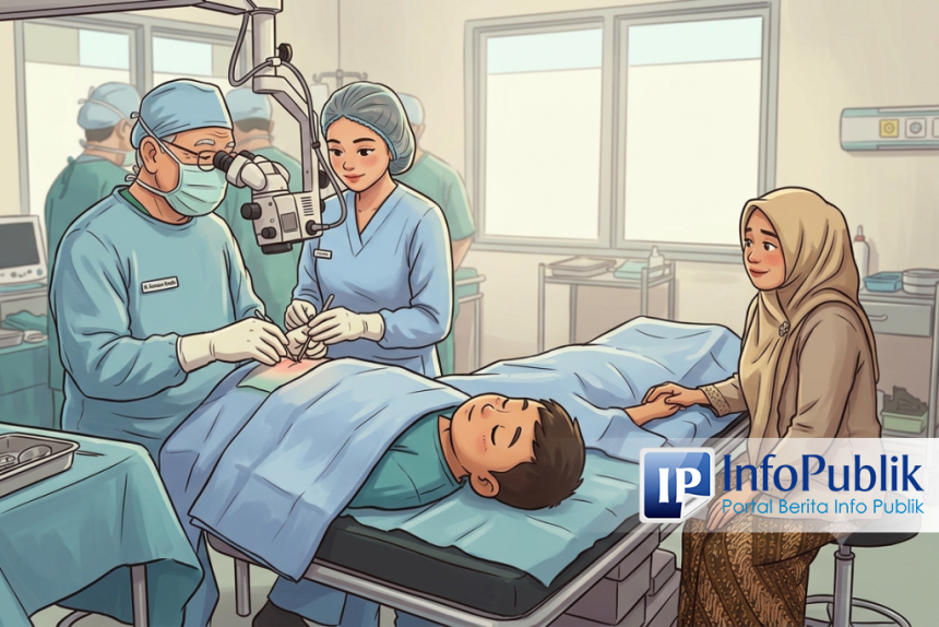 Bakti Kesehatan HUT Riau: RSUD Arifin Achmad Beri Operasi THT Gratis untuk 20 Pasien Bakti Kesehatan HUT Riau: RSUD Arifin Achmad Beri Operasi THT Gratis untuk 20 Pasien