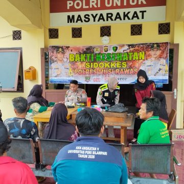 Bakti Kesehatan Polres Musi Rawas: Merawat Napas dan Alam Lewat Mitigasi Kebakaran Hutan