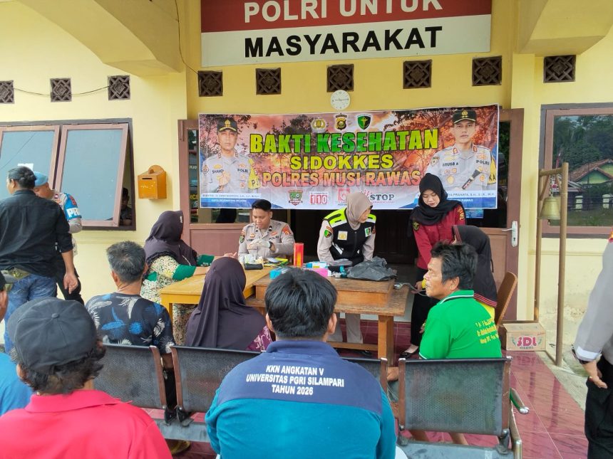 Bakti Kesehatan Polres Musi Rawas: Merawat Napas dan Alam Lewat Mitigasi Kebakaran Hutan