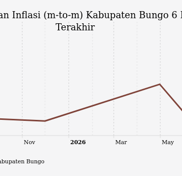 Biaya Kesehatan di Kabupaten Bungo Meningkat 2,2 Persen