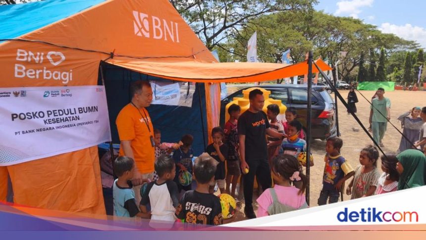 BNI Luncurkan Layanan Kesehatan dan Trauma Healing untuk Korban Bencana di NTT