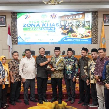 BPJPH dan UNP Resmikan Zona KHAS: Wujud Nyata Kuliner Halal, Aman, dan Sehat