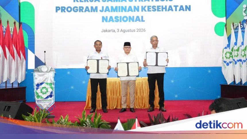 BPJS Kesehatan Jalin Kerja Sama dengan Kemensos dan KP2MI untuk Memperkuat Ekosistem JKN BPJS Kesehatan Jalin Kerja Sama dengan Kemensos dan KP2MI untuk Memperkuat Ekosistem JKN