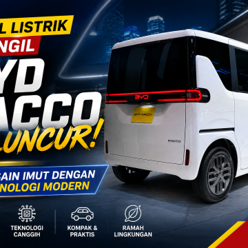 BYD Racco: Mobil Listrik Mungil dengan Desain Imut dan Teknologi Canggih Siap Meluncur