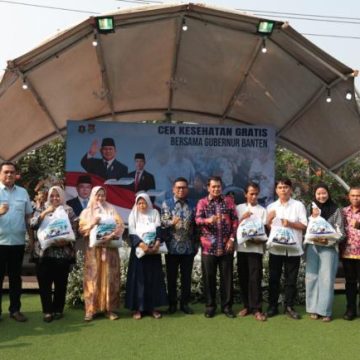 Cek Kesehatan Gratis Bersama Gubernur Banten di Mauk, Kerja Sama Dinkes Provinsi dan Kabupaten Tangerang