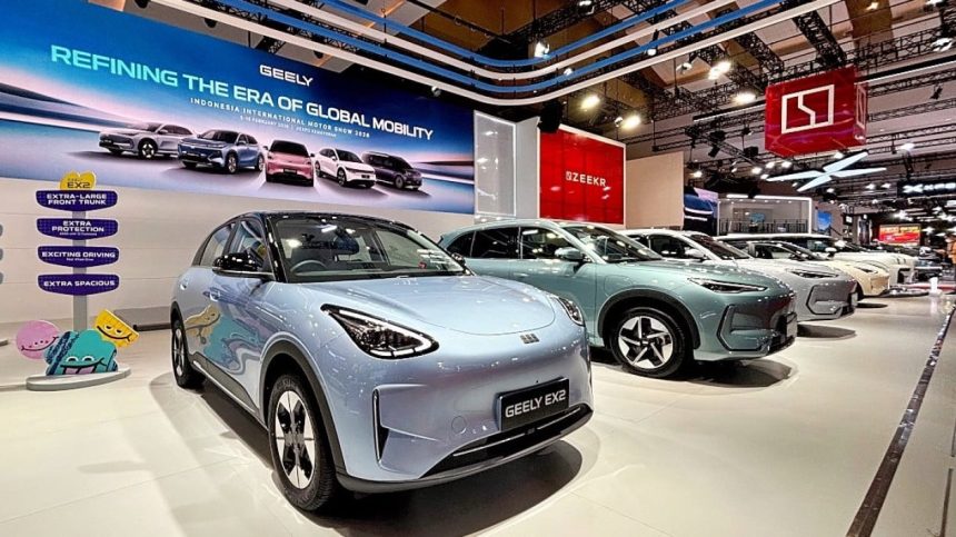 Dominasi Mobil China: Kini Kuasai Hampir 20% Pasar Otomotif Indonesia