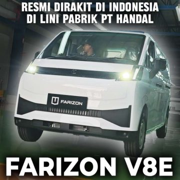 Farizon Resmi Mulai Produksi Lokal V8E Cargo Van, Kendaraan Niaga Listrik Pertama di Indonesia
