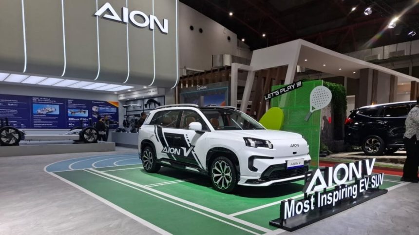 GAC Indonesia Catat Dominasi Pemesanan AION V di GIIAS 2026