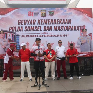 Gebyar Kemerdekaan di Sumsel: Senam, Lomba, dan Cek Kesehatan Gratis Meriahkan Peringatan HUT RI