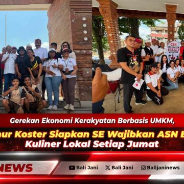 Gubernur Koster Dorong Ekonomi Kerakyatan, ASN Wajib Belanja Kuliner Lokal Tiap Jumat