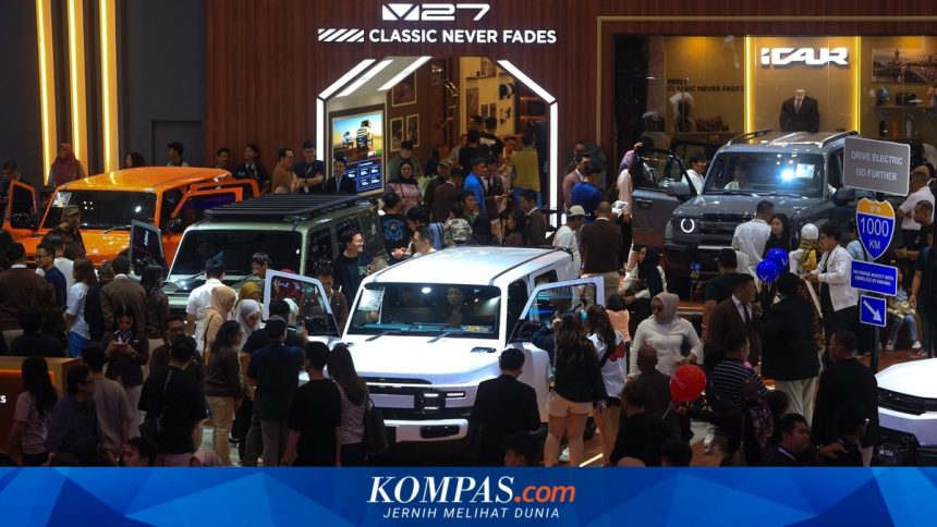 iCAR Klaim Kantongi 1.000 Pemesanan Selama GIIAS 2026