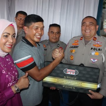 Kapolres Lahat Dukung Polri Presisi Lewat Grand Opening Nutrition Center PowerFit untuk Kebugaran Personel