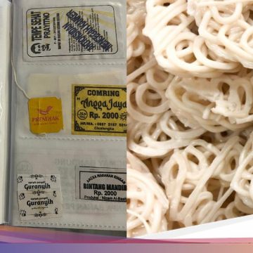 Kisah Unik: Pria Bandung Koleksi Ratusan Label Kerupuk Jadul Selama Dua Dekade