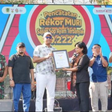Klaten Cetak Rekor MURI: 9.222 Porsi Sop Ayam Khas, Dorong Wisata Kuliner