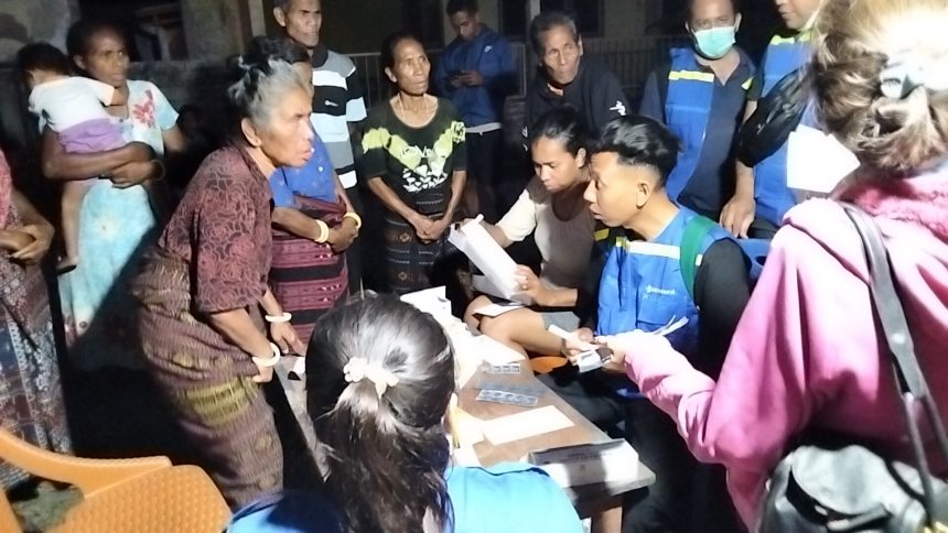 Layanan Kesehatan di Tengah Guncangan Gempa yang Menerjang Pulau Palue