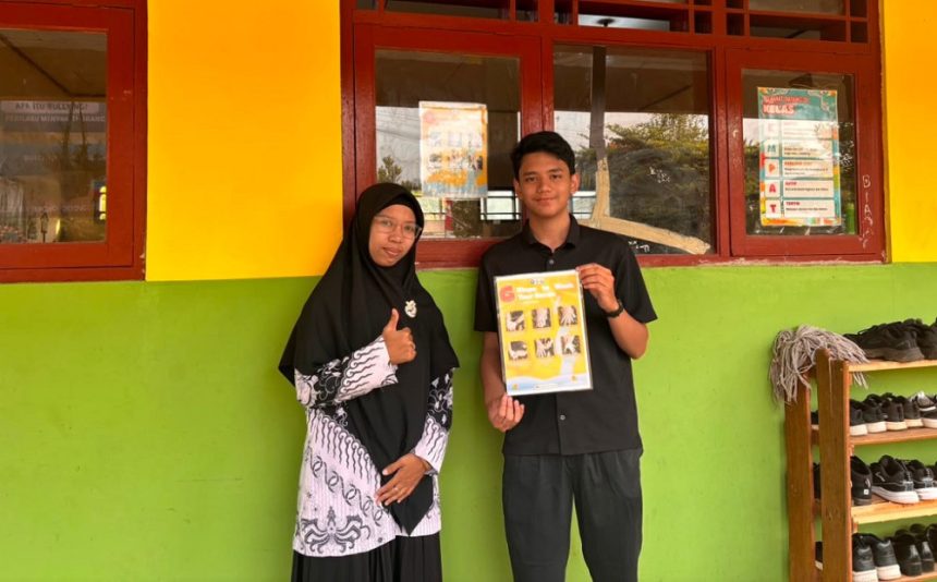 Mahasiswa KKN Undip Kenalkan Edukasi Kesehatan dengan Poster Bilingual di SDN 1 Kedungsegog