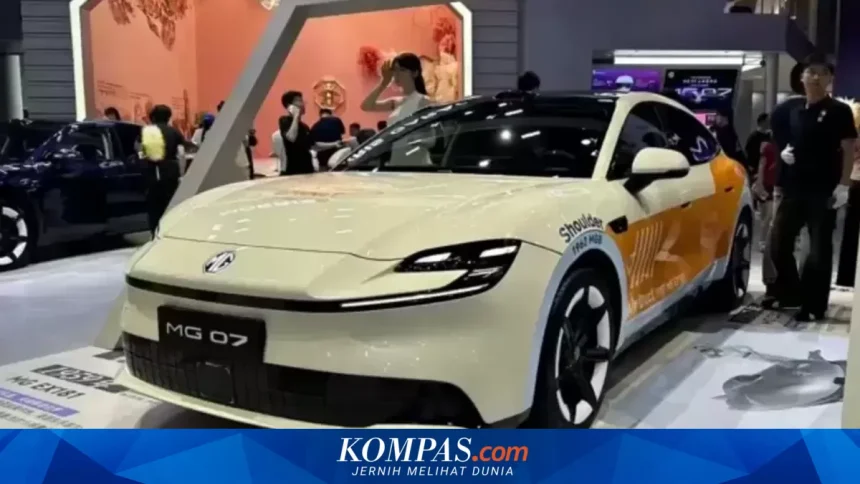 MG 07 Resmi Meluncur: Sedan Listrik Mampu Tempuh 845 Kilometer