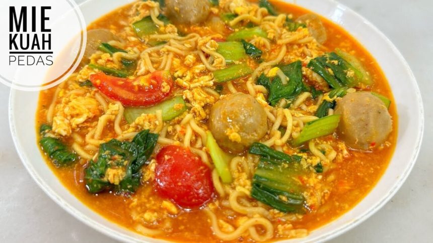Mie Kuah Pedas Makin Populer, Jadi Primadona Kuliner di Berbagai Kalangan Mie Kuah Pedas Makin Populer, Jadi Primadona Kuliner di Berbagai Kalangan