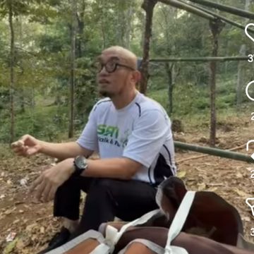 Momen Santai Wamenhaj Dahnil di Banten: Olahraga di Tahura dan Cicip Kuliner Lokal
