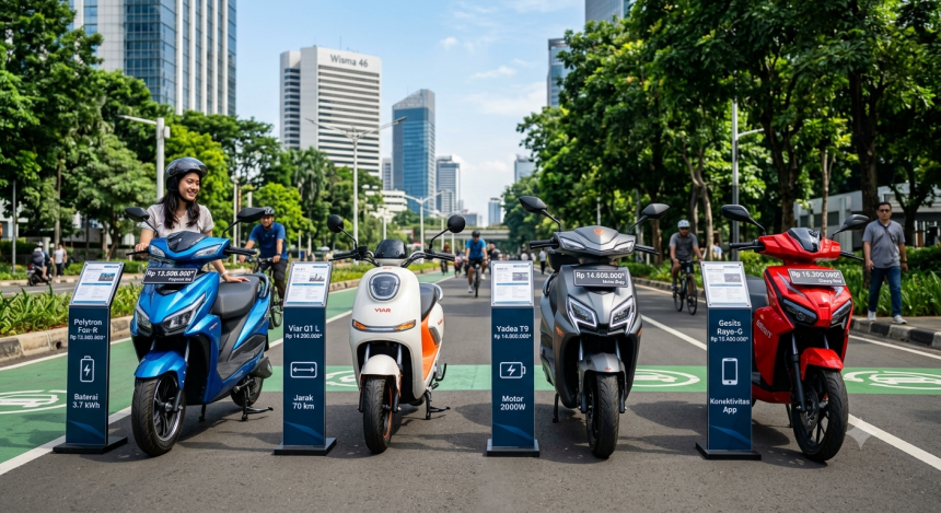 Motor Listrik Murah 2026: Deretan Model Paling Mengguncang Pasar Otomotif Indonesia