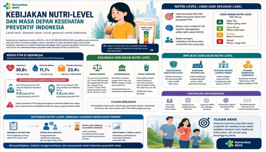 Nutri-Level: Langkah Strategis Menuju Indonesia Sehat dan Produktif