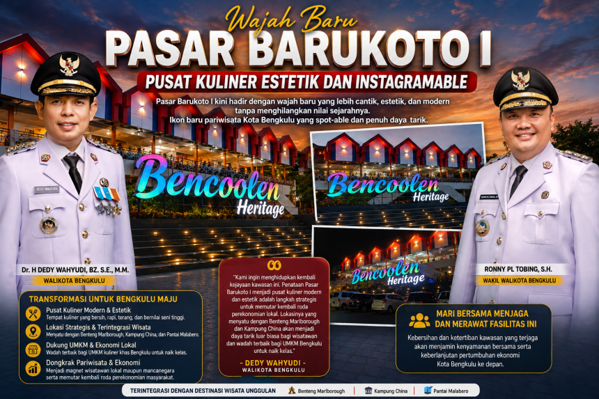 Pasar Barukoto I: Destinasi Kuliner Estetik dan Instagramable Terbaru di Bengkulu Pasar Barukoto I: Destinasi Kuliner Estetik dan Instagramable Terbaru di Bengkulu