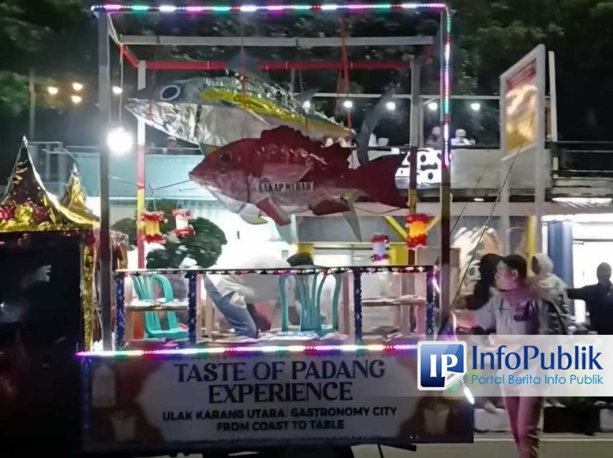 Pawai Telong-Telong Padang Utara Soroti Tradisi Malamang dan Kuliner Bahari