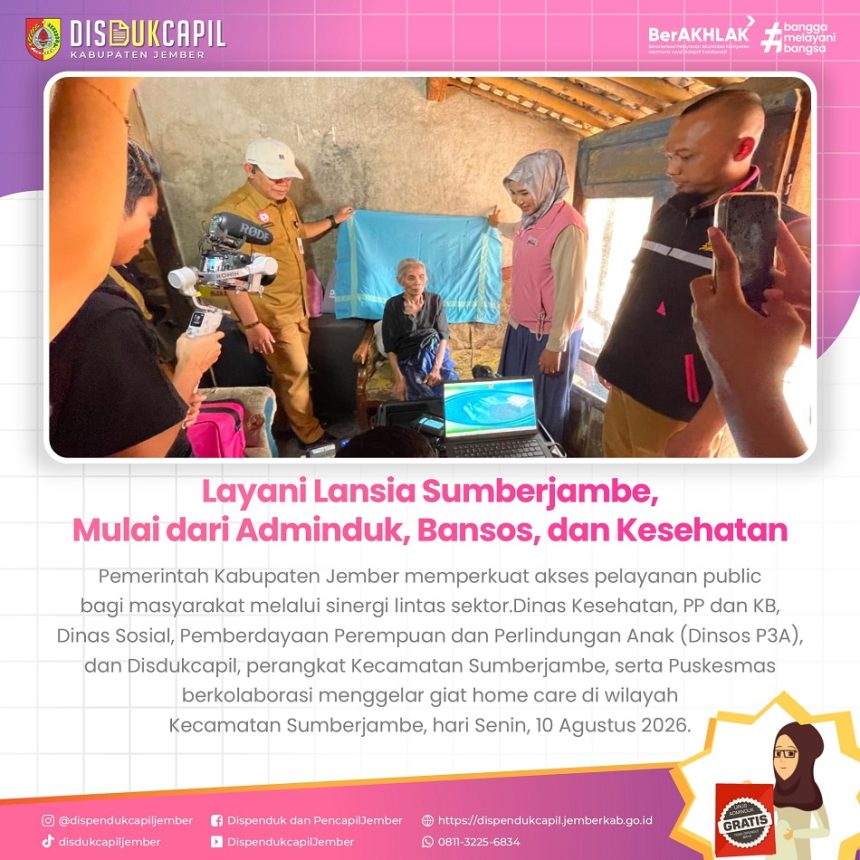 Pelayanan Terpadu untuk Warga Lansia di Sumberjambe: Administrasi, Bansos, dan Kesehatan