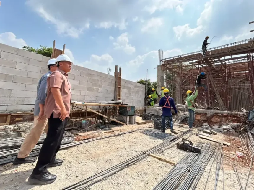 Pembangunan Puskesmas Leuwinanggung di Tapos Capai 26 Persen, Faskes Semakin Lengkap