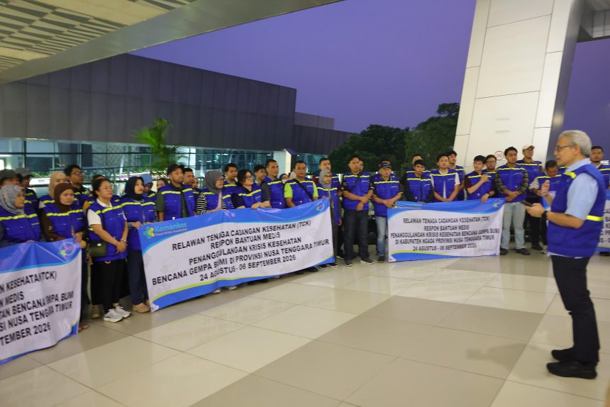 Pemulihan Layanan Kesehatan Pasca Gempa NTT, Kemenkes Kerahkan 209 Relawan TCK Pemulihan Layanan Kesehatan Pasca Gempa NTT, Kemenkes Kerahkan 209 Relawan TCK