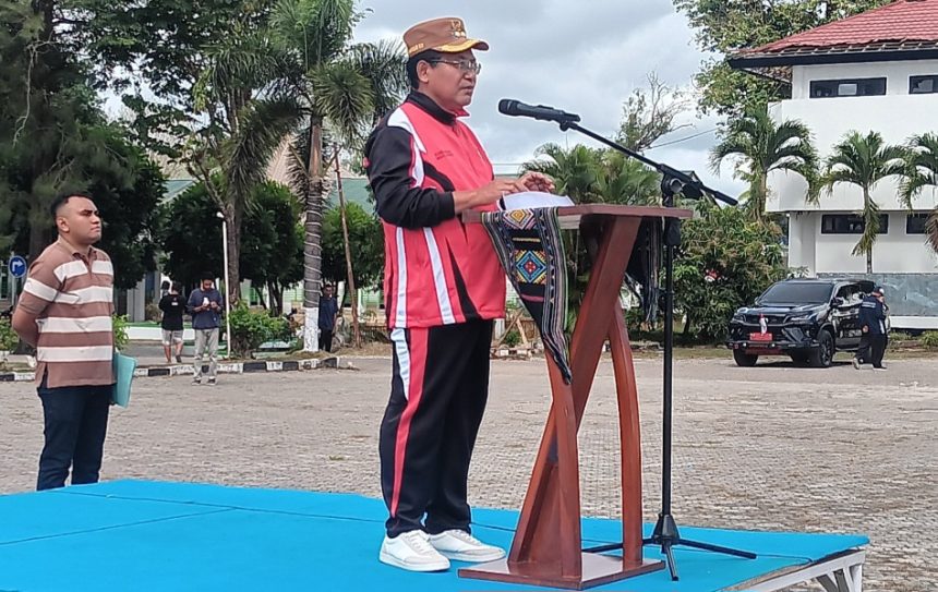 Pentingnya Disiplin dan Kesehatan dalam Diklat Paskibraka: Pesan Wabup TTU