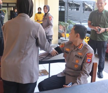 Peringati HUT ke-78 Polwan RI, Sidokkes Polresta Yogyakarta Adakan Layanan Kesehatan Gratis