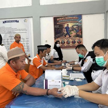 Peringati HUT Ke-81 RI, Lapas Luwuk Gelar Layanan Kesehatan Cuma-Cuma