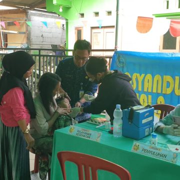 Perkuat Layanan Kesehatan Ibu dan Anak, Posyandu BAWAL 2 di RW 01 Kamal Muara Dimonitor