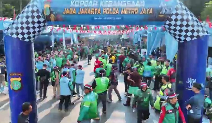Polda Metro Jaya Gelar Kopdar Kebangsaan ‘Jaga Jakarta’, Ajak Ojol dan Komunitas Otomotif Jadi Pelopor Keselamatan