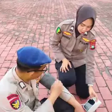 Polres Lingga Gelar Pemeriksaan Kesehatan untuk Personel Dalmas