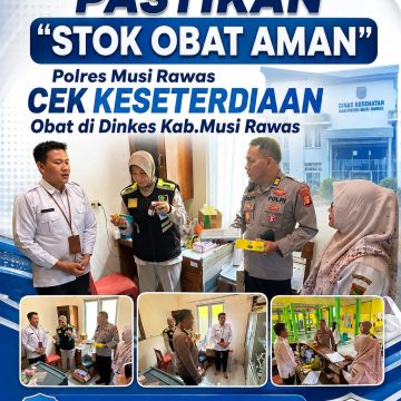 Polres Musi Rawas Lakukan Pengecekan Stok Obat dan Logistik Kesehatan di Dinkes Polres Musi Rawas Lakukan Pengecekan Stok Obat dan Logistik Kesehatan di Dinkes